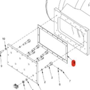 特灵 马达垫片 GASKET;REFRIGERANT ONLY APPLICATION 铁 特灵机组专用