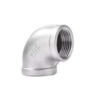 冰禹 不锈钢内丝弯头 BJ-419 304不锈钢 内螺纹90°弯头 DN15-1/2