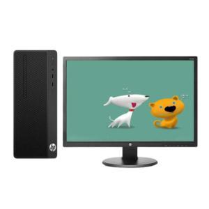 惠普/HP 台式电脑 285 PRO G3 MT A8-9600 4G 256G 集显 NOCD W10H 键鼠 3年质保 配V214B显示器