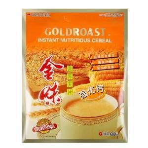 金味 营养麦片 强化钙 独立包装 600g 保质期18个月
