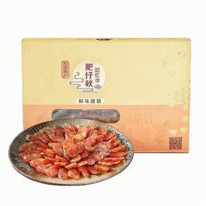 肥仔秋 鲜味腊肠  500g 保质时间：0度以下360天，20度以下180天