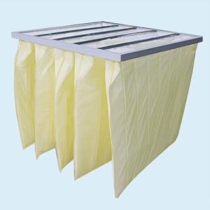 SUPMEA 空调滤网袋式中效过滤器 555×440×300mm×4P-F8,铝合金框架,无纺布过滤