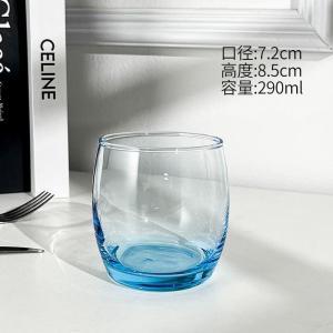 千里谷 漱口杯 KLG-SKB01 千里谷KLG-SKB01ins玻璃290ml漱口杯蓝色等四色随机 个