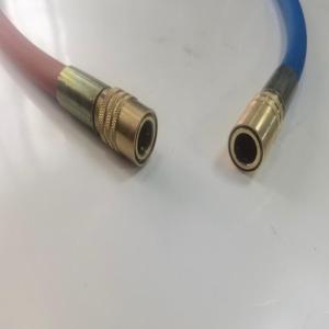 欧安亚 高温模具管OU3I81600 材质:橡胶+尼龙+铜 壁厚:2mm 长度(mm):1600 (备注:加厚耐温100度/含快插头/3/8=1.6M红、蓝色 (20根起订))