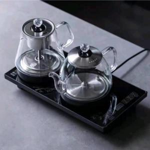 千彩 全自动茶炉301 220V 1300W 1L 钢化玻璃 自动上水 23*37CM