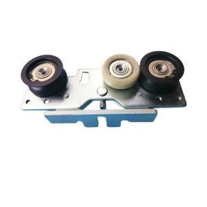 中部工品 玻璃门滑轮100137097022 自动门吊轮  吊具铁架(含3个轮) 材质：塑料+铁