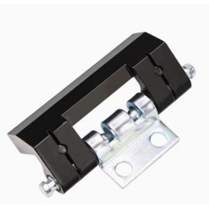 福昇 电器柜铰链 CL201-1 砂锌合金  72.8*35.4   螺纹孔M6