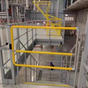 诚得景 护栏门加高款黄版 600高 不锈钢/热浸锌