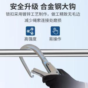 乐优佰易 安全带规格:2米双大钩;材质:涤纶