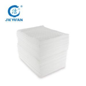 洁源 吸油棉 P2002X 棉 长480*宽380*厚2mm 耐磨 撕线 压点 200片/箱 吸油量110升/箱 轻量级 只吸油型
