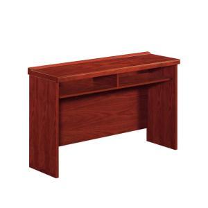 悦山 会议条桌YSOE1bGCTZ1404T 1400*400*760mm 中纤板贴木皮 胡桃木色