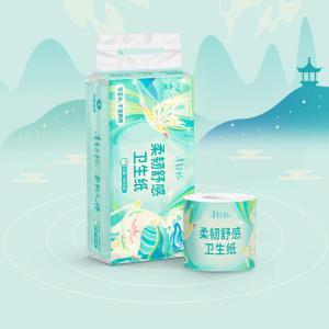 青青子衿 卷纸 1800g有芯卷纸 105mm*138mm/节*150节,12卷/提
