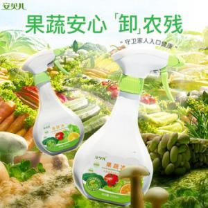 安贝儿 水果蔬菜清洁剂果蔬净 500ml*2