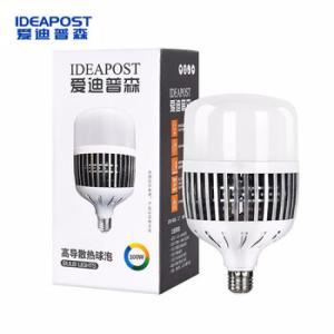 爱迪普森 LED灯泡AD-QP300-QP-100W E27螺口 白光 220V 白色
