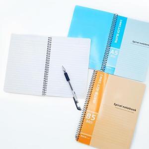 欧标 螺旋本 A0815 B5 80页 60g双胶纸 179*252mm 混色