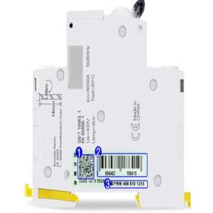 施耐德 断路器iC65N-C50A/4P+VEA 100mA A