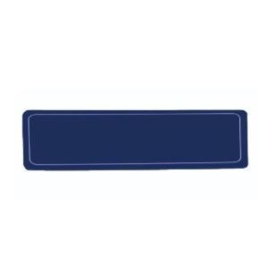 丛首 组合侧面后铭牌标识牌PVC 25*90mm