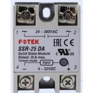 阳明 固态继电器 DA SSR-25 DA 25A/250V 3-32VDC