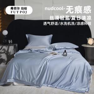 弗切尔珀榕 夏被FTDC251542 150*200cm 面料:混纺 填充:榨蚕丝 高贵蓝