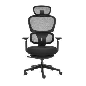 优企 人体工学椅YQ-BGY2 网布 气压升降 带滚轮 690*680*1145-1235mm 黑色