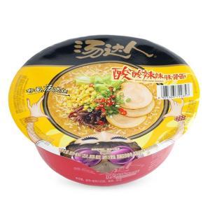汤达人 方便面 酸酸辣辣豚骨面 135g 保质期6个月