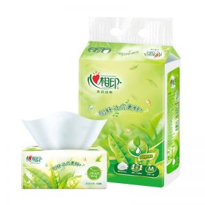 心相印 茶语软抽面巾纸 DT3200 3层 152抽 3包/提