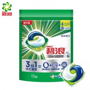 碧浪 洗衣凝珠 自然清新336G(17颗)盒装镭射套