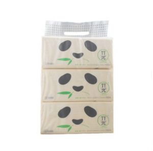 心相印 塑装纸面巾 ZDT2150 竹π183mm*190mm 3层150抽/包 3包/提