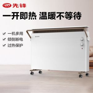 先锋/PIONEER 快热炉取暖器 DF1805/HD85RC-22 暖风机 2档 1100W/2200W 立式 白色