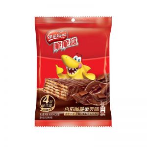 雀巢 脆脆鲨 80g 巧克力味 12个月 4条/袋