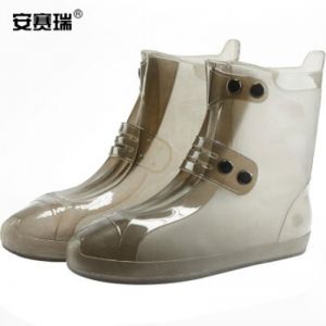 安赛瑞 防雨鞋套 28125 安赛瑞 防雨鞋套 28125 商品描述:加厚款防滑软胶款耐磨防水中筒脚靴套咖啡色38至39码