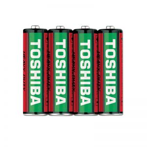 东芝 碳性电池 R6PSG SP-4TC 5号 1.5V 4节简易装 红色
