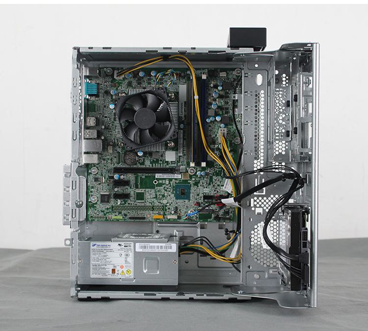 联想(lenovo) 启天m610 (支持win7系统 网络同传)商用办公台式机_联想