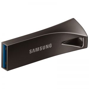 三星 U盘 MUF-32BE4/CN 32G USB3.1/3.0/2.0 读200MB/s  金属 防水 有钥匙孔 深空灰