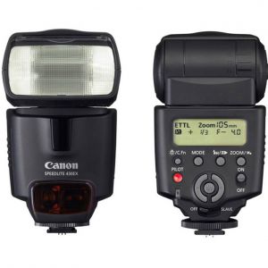 佳能/Canon 闪光灯 430EX 便携式 自动闪光 变焦 可摆动灯头 黑色