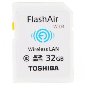 东芝 FlashAir 第三代 无线 SD存储卡 W-03 32G Class10 UHS-I