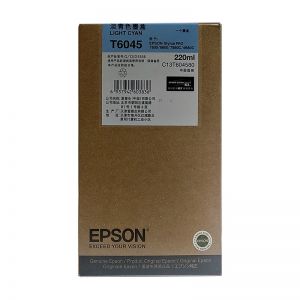 爱普生/EPSON 墨盒 T6045 220ml 适用Stylus Pro 7880/9880 淡青