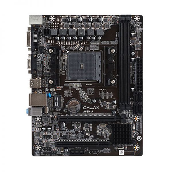 影驰台式机主板 a68m-a fm2 接口 vga dvi接口 支持ddr3