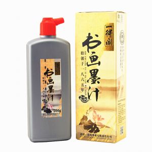 一得阁 书画墨汁 1073 500g 质保期3-5年 净尺寸220*80*50mm