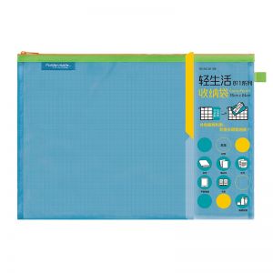 富美高单层尼龙网袋81128Carry Pouch A4蓝色