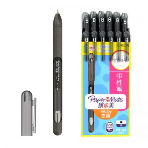 缤乐美/PAPERMATE 意趣中性笔 P2 0.38mm 子弹头 12支/盒 蓝黑色