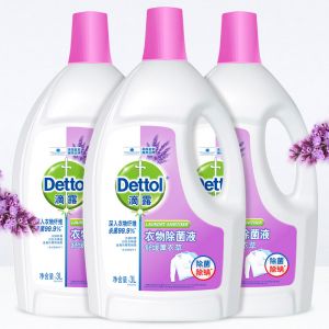 滴露 衣物除菌液   舒缓薰衣草3L*3