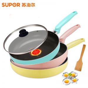 苏泊尔/SUPOR 炫彩系列火红点煎锅 PJ24G1 240mm红点煎锅