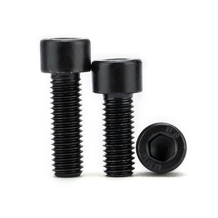 宁力 内六角圆柱头螺钉 M12*20 螺距1.75mm 8.8级 发黑 碳钢 100个起订