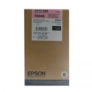 爱普生/EPSON 墨盒 T6046 220ml 适用Stylus Pro 7880/9880 淡洋红