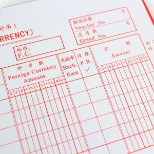 立信收入凭证(外币) 1116-24 24K