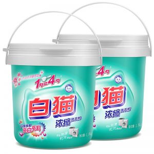 白猫 无磷洗衣粉 1.8kg 浓缩型 亮白亮彩