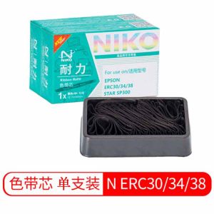 耐力 (Niko) 色带芯 ERC30/34/38 适用于ERC30/34/38/TM220/270/300/TMU375/370/200/300 黑色