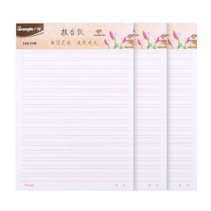 广博 信纸 GB16219 16K 30页/本 双线 3本/包