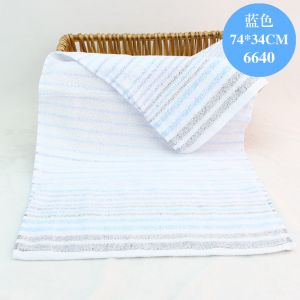 洁丽雅 毛巾 6640 740mm*340mm 蓝色